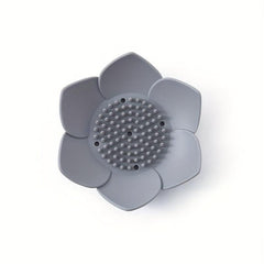 Lotus Flower Silicone Soap Rack for Bathroom