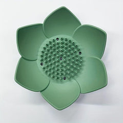 Lotus Flower Silicone Soap Rack for Bathroom