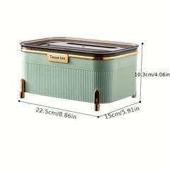 Remote Control Tissue Box Mask Storage Dispenser