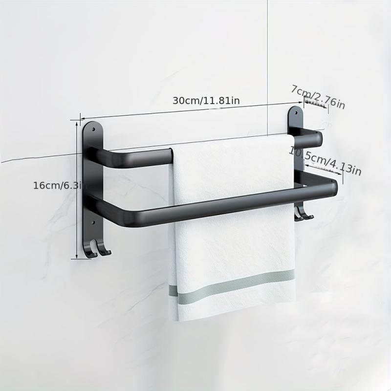 Wall Mounted Towel Bar for Bathroom Shower