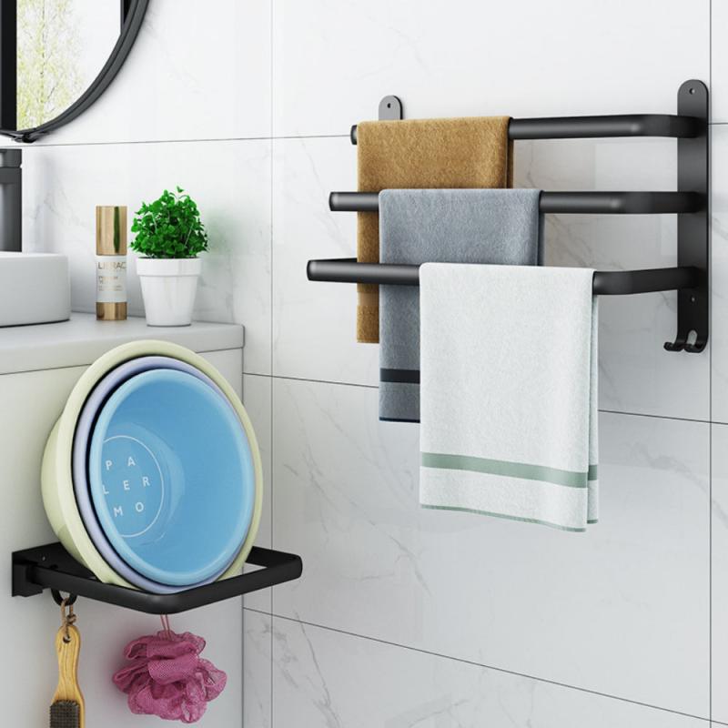 Wall Mounted Towel Bar for Bathroom Shower