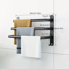Wall Mounted Towel Bar for Bathroom Shower