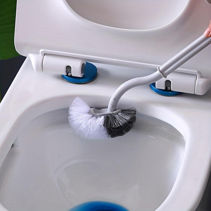 Long Handled Toilet Cleaning Brush with Holder