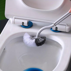 Long Handled Toilet Cleaning Brush with Holder