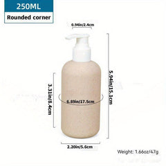 Plastic Soap Dispenser Bottle Countertop Lotion Bottle Refillable Empty Bottle