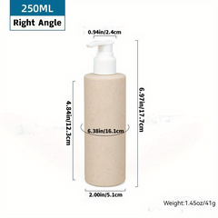 Plastic Soap Dispenser Bottle Countertop Lotion Bottle Refillable Empty Bottle
