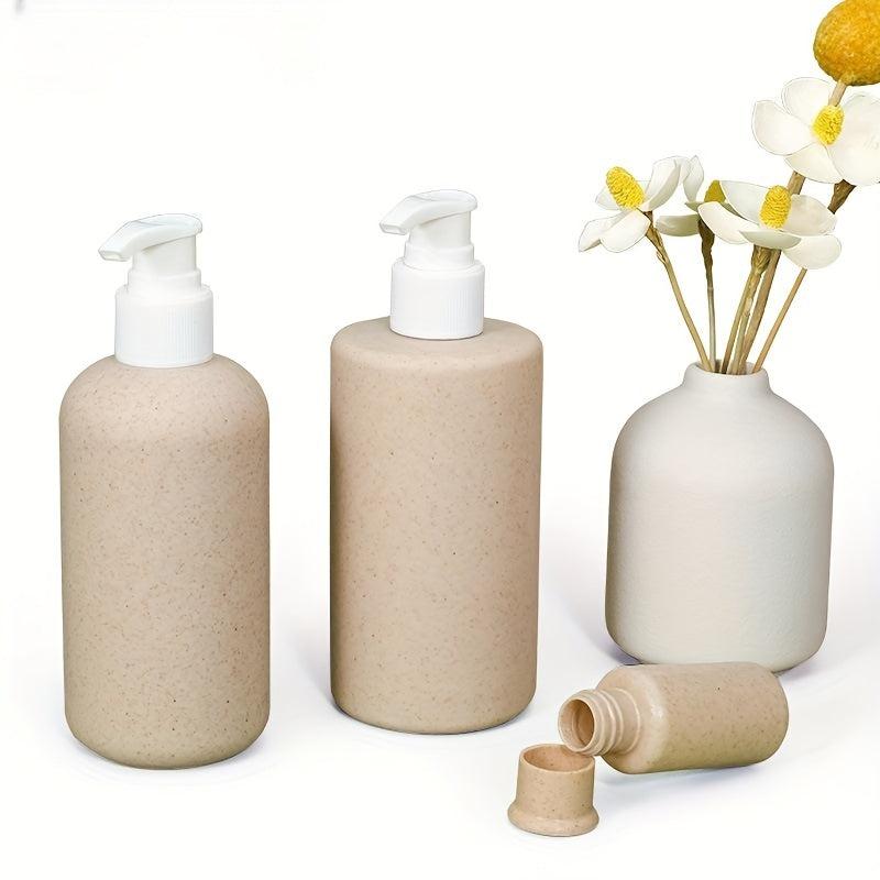 Plastic Soap Dispenser Bottle Countertop Lotion Bottle Refillable Empty Bottle