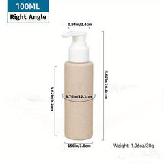 Plastic Soap Dispenser Bottle Countertop Lotion Bottle Refillable Empty Bottle