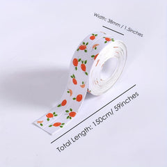 Self Adhesive Caulk Strip for Bathroom Decor - White