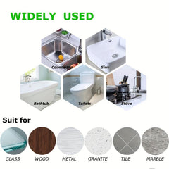 Self Adhesive Caulk Strip for Bathroom Decor
