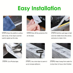 Self Adhesive Caulk Strip for Bathroom Decor