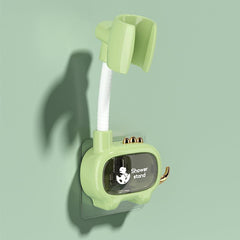 Small Dinosaur Bathroom Shower Bracket Punching Universal Adjustable Shower Head
