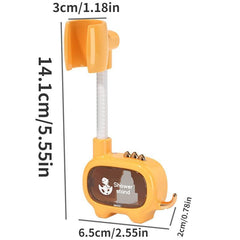 Small Dinosaur Bathroom Shower Bracket Punching Universal Adjustable Shower Head