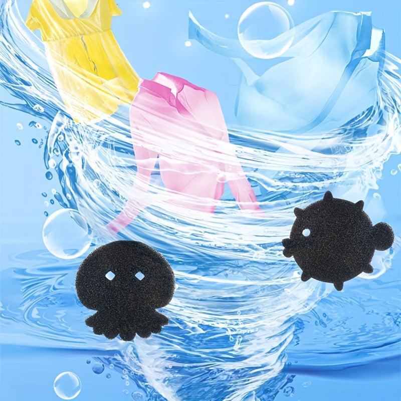 2Pcs Octopus Washing Machine Sticky Hair Ball Anti-winding Magic Decontamination