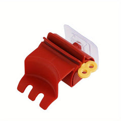 Rolling Toothpaste Squeezer & Toothbrush Holder Wall Mounted Rack
