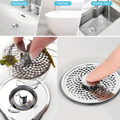 Bathroom Sink Stopper Universal Basin Pop Up Sink Drain Strainer