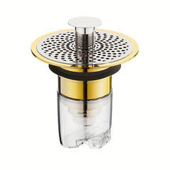 Bathroom Sink Stopper Universal Basin Pop Up Sink Drain Strainer