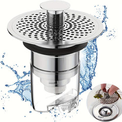 Bathroom Sink Stopper Universal Basin Pop Up Sink Drain Strainer