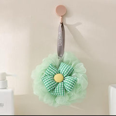 Sunflower Bath Ball Loofah Scrub Sponge Exfoliating Bath Net