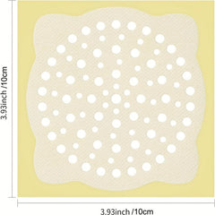 30pcs Disposable Floor Drain Strainer Sticker Mesh Shower Drain Covers
