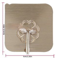 Self Adhesive Wall Hook Towel Rack Bathroom Organizer
