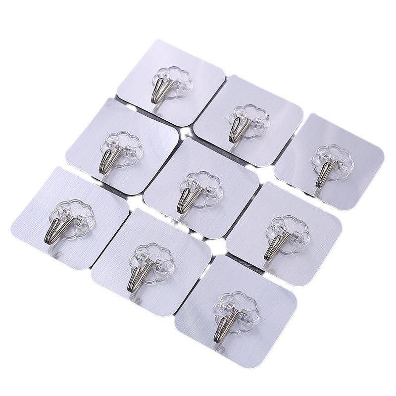 Self Adhesive Wall Hook Towel Rack Bathroom Organizer