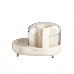 360 Rotating Makeup Brush Holder Cosmetics Organizer