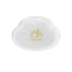 50pcs Portable Hand Wash Soap Papers for Travel Cloud Shape Disposable