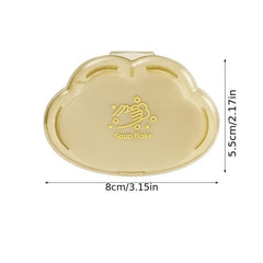 50pcs Portable Hand Wash Soap Papers for Travel Cloud Shape Disposable