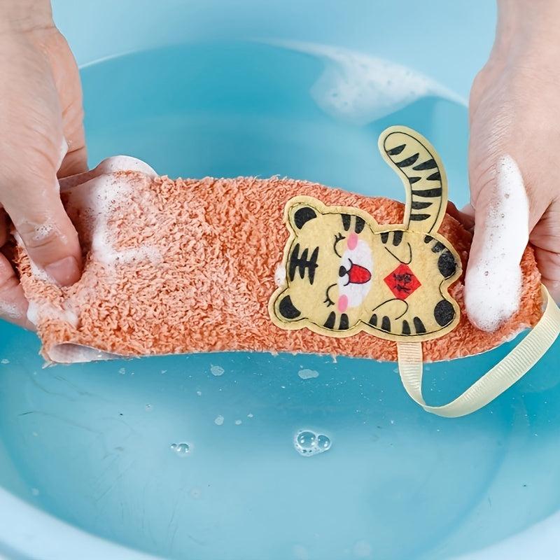 6pcs Toilet Seat Covers Cartoon Thick Padded Self Adhesive Cushion