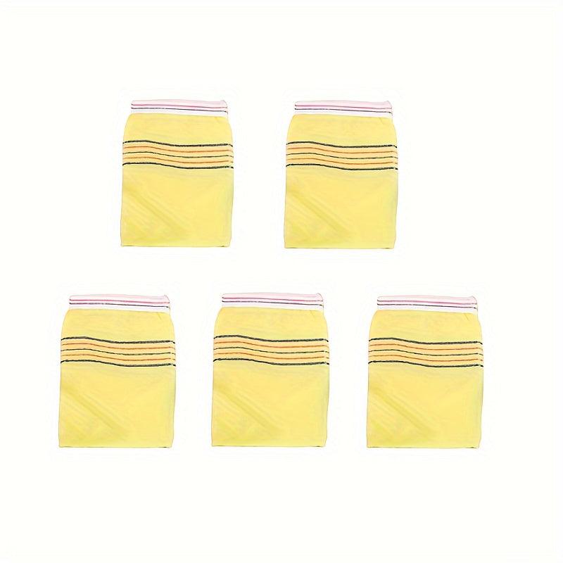 Exfoliating Bath Towel 19.76X12 Shower Gloves Remove Dead Skin Clean Pores