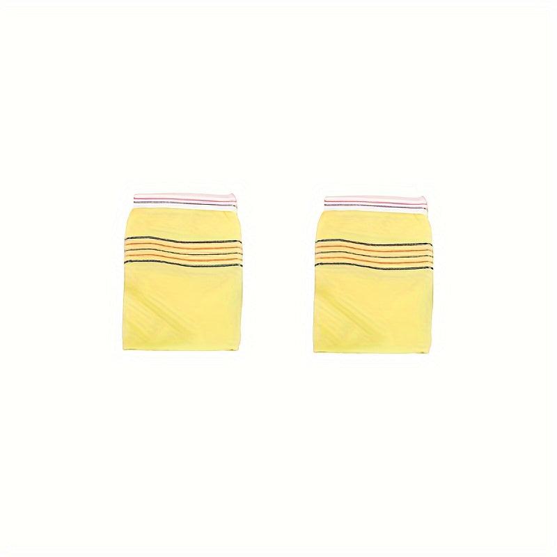 Exfoliating Bath Towel 19.76X12 Shower Gloves Remove Dead Skin Clean Pores