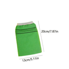 Exfoliating Bath Towel 19.76X12 Shower Gloves Remove Dead Skin Clean Pores