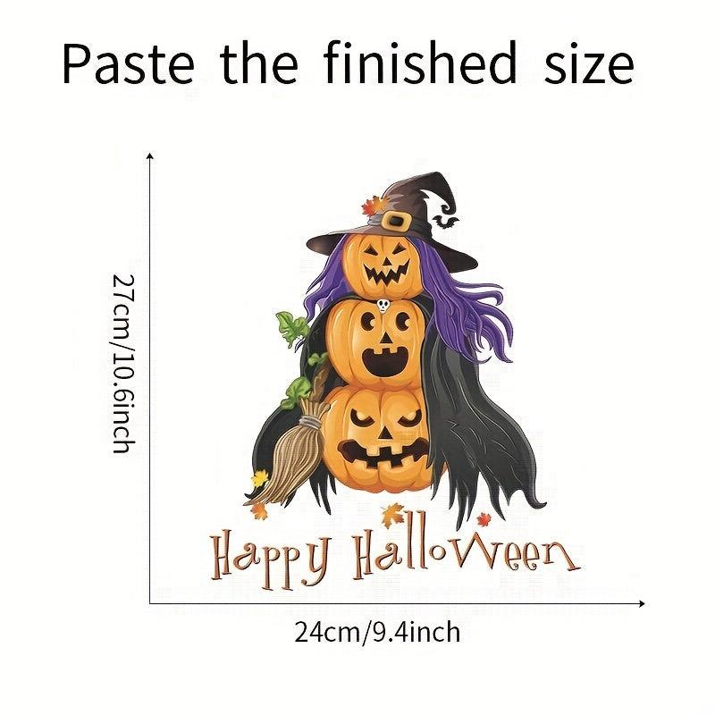 Halloween Toilet Stickers Bathroom Wall Sticker Toilet Lid Decals