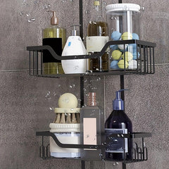 Rust-Proof Metal Shower Caddy Bathroom Storage Organizer