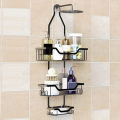Rust-Proof Metal Shower Caddy Bathroom Storage Organizer