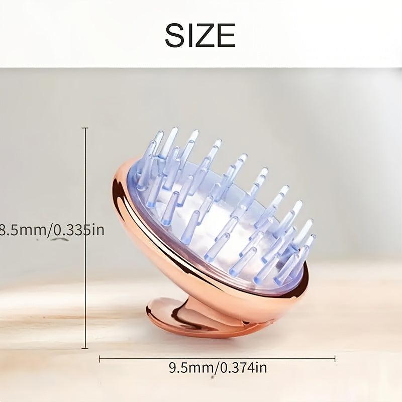 Shampoo & Scalp Cleaner Brush with Handle, Hair Exfoliation Massager