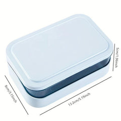 Plastic Soap Box with Lid Portable Soap Case