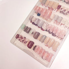 Double Sided Nail Storage Box Beauty Jewelry Organizer