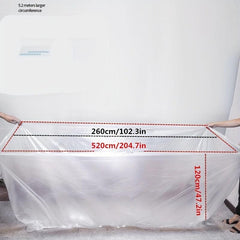 Disposable Bathtub Cover Liner Large Bathtub Liner Plastic Bathtub Cover