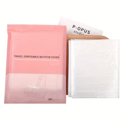 Disposable Bathtub Cover Liner Large Bathtub Liner Plastic Bathtub Cover