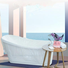 Disposable Bathtub Cover Liner Large Bathtub Liner Plastic Bathtub Cover