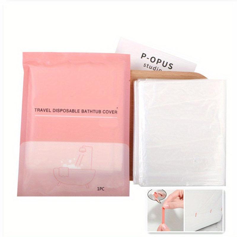 Disposable Bathtub Cover Liner Large Bathtub Liner Plastic Bathtub Cover