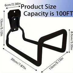 Metal Heavy Duty Hose Holder Wall Mounted Hanger Hook
