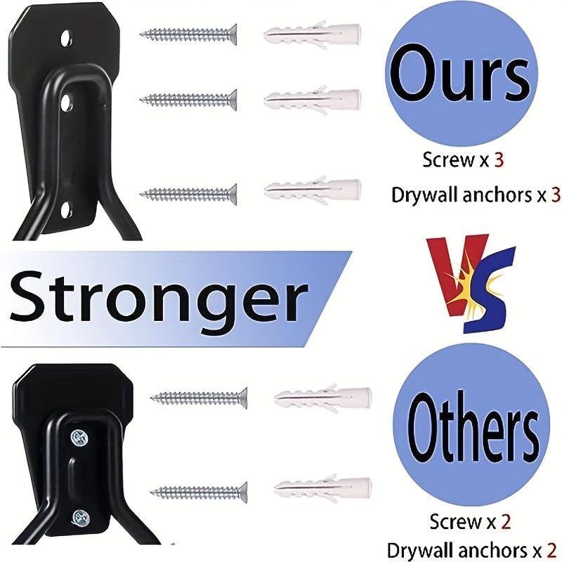 Metal Heavy Duty Hose Holder Wall Mounted Hanger Hook
