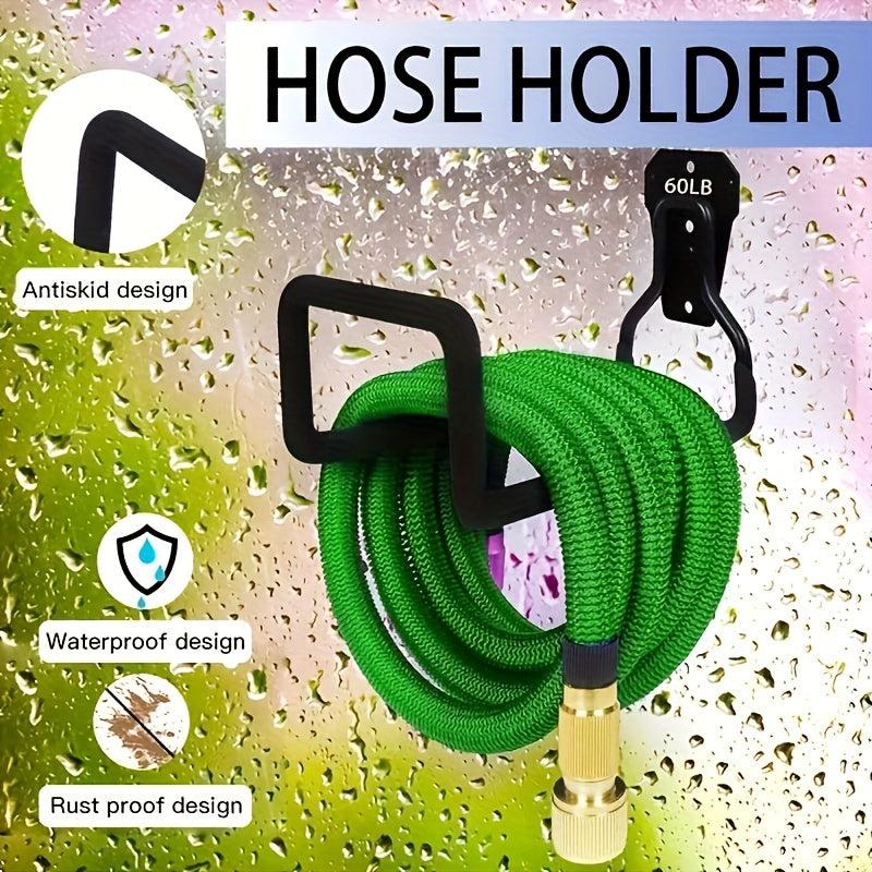 Metal Heavy Duty Hose Holder Wall Mounted Hanger Hook
