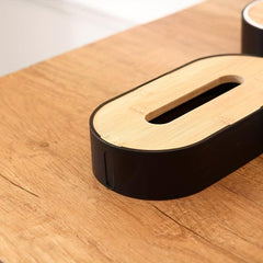 Wooden Cover Toilet Paper Storage Box Multifunctional Tissue Holder
