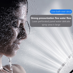 Pressurized Water Saving Shower Head Handheld Spray Head