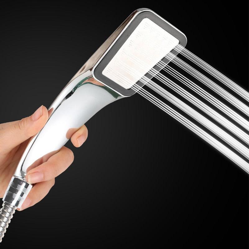 Pressurized Water Saving Shower Head Handheld Spray Head