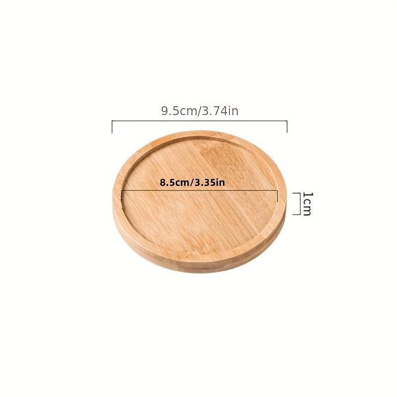 Bamboo & Wood Pallets for Shampoo Bottles - Oval, Rectangular, Circular
